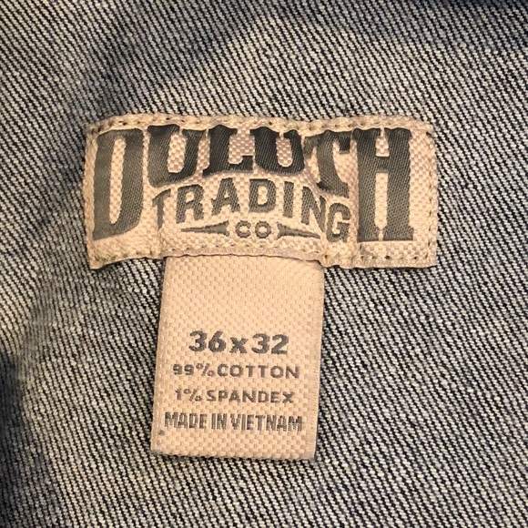 Duluth Trading Flex Ballroom Jeans Size 36x32 - Picture 12 of 12